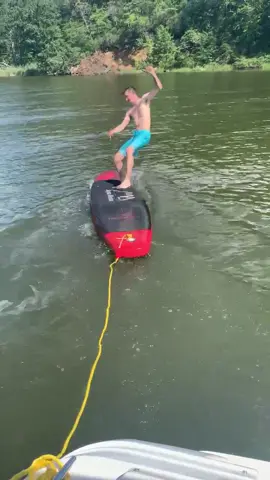 He almost had it!’ 😂😂 #watersports #surfing #fyp #fail #failarmy