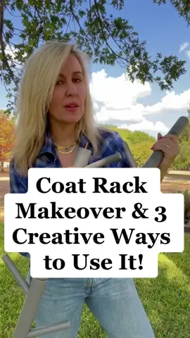 Coat Rack Makeover & Creative Ways  to Use It!  ♻️#coat #coatrack #furnitureflip #lifehacks #upcycle #rework #DIY #thriftflip #homedecor #upcycling #upcycle   #diy #thriftflip #homedecor #upcycles #rework #upcycling #thriftflip  #organize #reuse #recycle #secondhandstyle  #transform #oldtonew #upcycleddesign  #makers  #upcyclersoftiktok #makersoftiktok #upcycling  #sustainableliving #sustainsblestyle