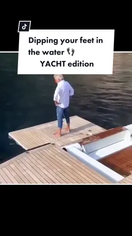 Fancy a dip? 👣 #yachtlife #yacht #luxury #wow
