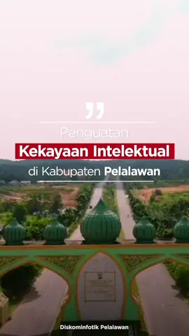 Dalam kegiatan Penguatan Pelayanan Publik Kekayaan Intelektual di Kabupaten Pelalawan saya berpesan agar para pelaku UMK dan ekonomi kreatif di daerah-daerah dapat mendaftarkan produk hak kekayaan intelektualnya agar dapat dilindungi secara hukum dan dapat memiliki daya saing lebih pasar internasional