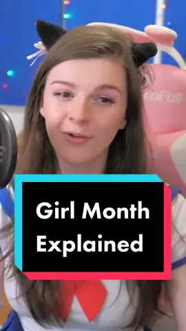 Replying to @Rose E. Evergreen Girl month explained for those unfamiliar #f1nn5ter #f1nn #twitch #twitchstreamer #egirl #crossdresser #fyp