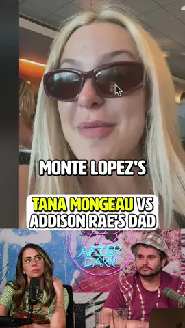 Addison Rae's Dad Exposed By Tana Mongeau #tanamongeau #addisonrae