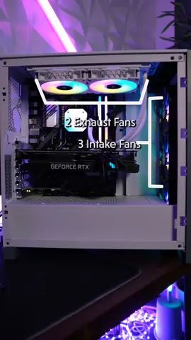 Positive air pressure explained! #positivepressure #airflow #pccase #pcfans #cooling #pc #gamingpc #wepc