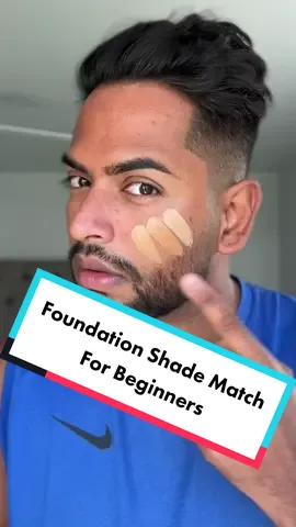 The hardest thing in life is #foundationshade match!! 😅🙏🏼 #makeup #makeuptutorial #makeuphacks #meninmakeup #foundationtutorial #shadematching #fypシ