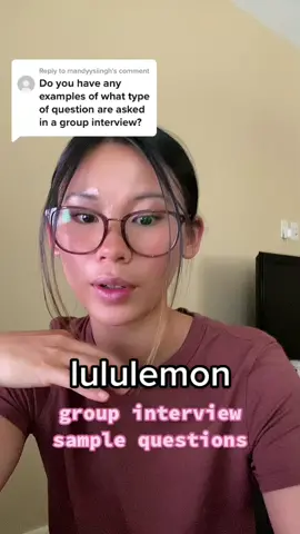 Replying to @mandyysiingh @Gabi LeMoine  heres some simple samples of some interview questions i had! #lululemon #lululemomeducator #lululemoninterview #lululemonemployee #interviewtips