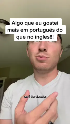 Sinto muito 🥺🥰 #idioma #ingles #portugues #gringo #aprendaingles #professornativo #cultura
