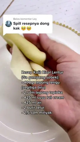 Membalas @Ley untuk resep mayo & tips kulit risol nya ada di vt sebelumnya yaa kak 🤗🤗  #fyp #fypシ #risolmayo #kulitrisoles #masakdirumah