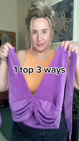 Allow me I wanna see something 🙃💜 #Summer #summerstyle #summertop #jeansandanicetop #purple #haul #tiktokshop #summertime #curvy #curvytiktok #midsize #ad
