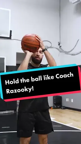 How Coach Razooky holds the ball! #basketball #basketballtips #ballislife🏀 