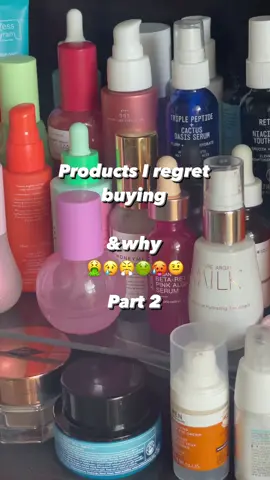 😵‍💫😡🥴😩🤢 #productsiregretbuying #regretbuying #sephora #skintok