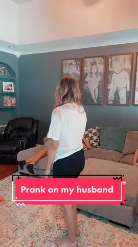 Got ‘em but why is my child dancing instead of being concerned? #prank #husband #fyp #vrial #foryou