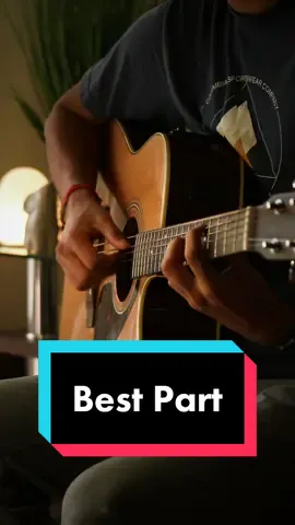 Best Part - @danielcaesar | #guitar #guitartok #danielcaesar #hermusicofficial #instrumental #randb #instrumentalcover