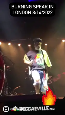 BURNING SPEAR in London, UK @ Brixton Academy (August 14,2022) 🎥 Shrik Kotecha @dj_745 #BurningSpear #JohnnyClarke #HoraceAndy #Reggaeville #Reggae #London #RootsReggae #brixton