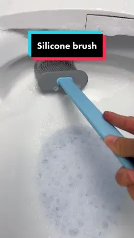Silicone toilet brush #toiletbrush #siliconebrush #tiktokshopbudol #foryoupage #fyp
