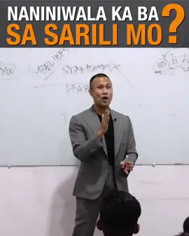 Naniniwala ka ba sa sarili mo? #mjlopez