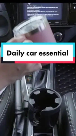 #caraccessories #cupholder #roadtrip #car #fyp #carlife most stable car cup holder