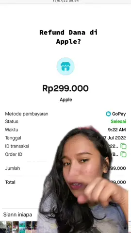 #stitch dengan @MORPHPikiiLQ Refund dana di Apple mudah bangett kaa #fyp 