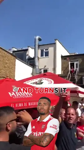 A home debut double and new song for Gabriel Jesus 🤩 ##Soccer#football #fankaraoke