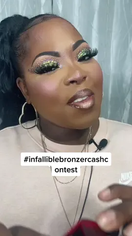 #stitch with @Mikayla Nogueira My bronzed summer look! Lol. @lorealparis #infalliblebronzercashcontest