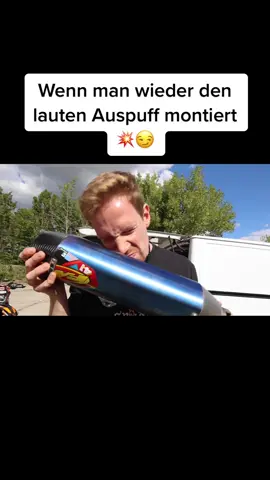 Wenn man wieder den lauten Auspuff montiert 💥😏 #davidbost #gehtsteil #auspuff #motorrad
