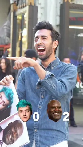 @ninja or @shaq? I interviewed Hollywood tourists to figure out who is more recognizable, and to see the impact of the creator economy today. Ninja is the top @twitch streamer, and Shaq is one of the most legendary @nba players ever. Comment below who you think I should compare next! #Ninja #shaq #shaquilleoneal #Twitch #Twitchstreamer #NBA #YouTube #Gaming #Gamer