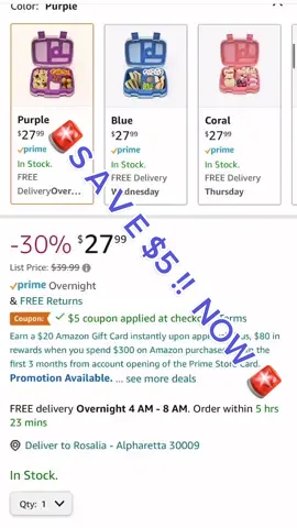 Ahorra $5 en loncheras Bentgo !!#amazonfinds #bentgo #bentgobox #lunchbox #lunchtime #kidslunchideas #savemoney #savemoneytips #parati #viral #ahorradinero #f #greenscreenvideo