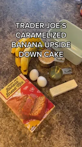 Would you try this?? #bananabread #traderjoesfinds #bakingathome #traderjoesrecipe