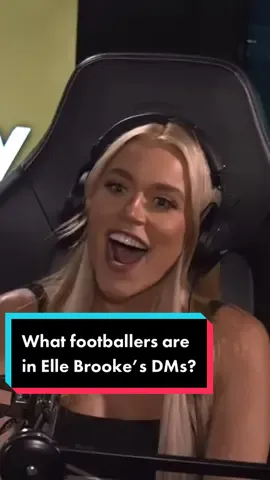 Footballers in Elle Brooke’s DMs!! #ellebrookeuk #ellebrooke #jaackmaate #podcasts #podcastclips