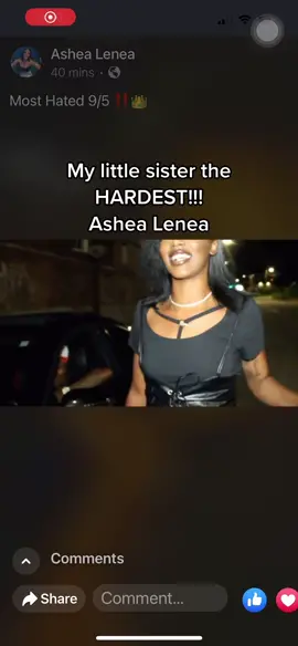 You better jump on my little sister before she blow on y’all ass. Remember the name @ashealenea