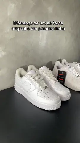 Apenas mostrando a diferença pra vocês ❤️‍🔥 sem polemicas 🙏🏻  #nike #airforce #airforce1 #af1 #sneakers #sneaker #sneskerhead #shoes #fy #foryou #original