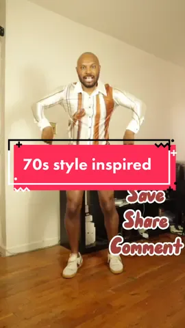 70s style inspired look vintage butterfly collar this was fun to make. Wherever you at dance!    Check my IG for outfit details #fashion #fashiontiktok #70smusic #70sfashion #fyp #foryoupage #rocksteady #fashioninspo