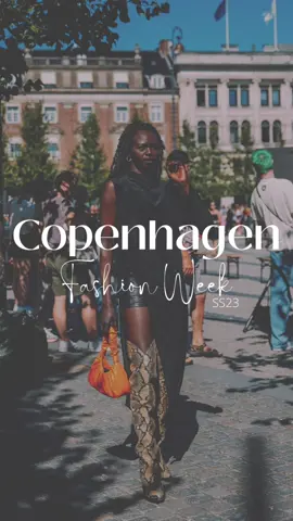 Just finished rounding up my fav street style looks from Copenhagen Fashion Week 🤩 #cphfw #ss23 #StreetStyle #fyp