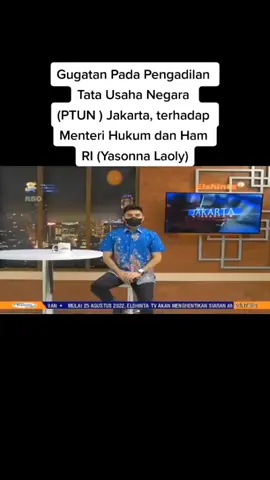 #Gugatan TUN terhadap Menteri Hukum dan Hak RI (Yasonna Laoly)