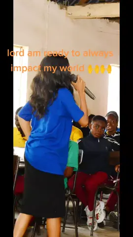 I love impacting my world , especially young ones .