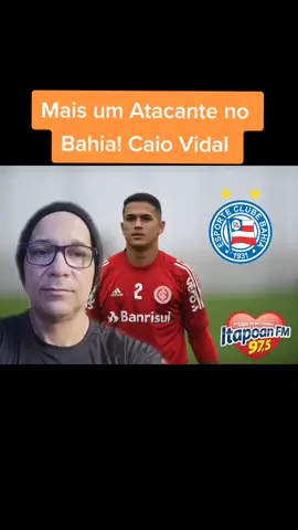 Mais um Atacante no Bahia.....Caio Vidal de 21 anos que vem do Internacional até 06/2023. #futebol #bahia #bandbahia #galaticos #CaracaQueMequi #serieb #radioepsortivo #cbf #futebolbrasileiro #tiktok