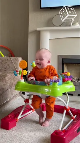 Who knew tape was so hilarious? This little one did... #Baby #Tape #FeedYourCurious #RelatableLaughs