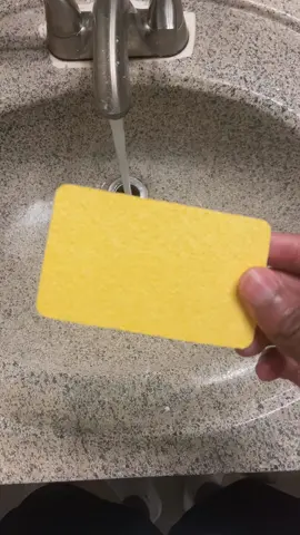 So satisfying 🧽 #fyp #homeinspo #homefinds #amazonhome #amazonfind #amazonkitchen #amazonmusthave #compressedsponge #homeideas #cheaptok #cleaningtiktoks #cleantoks