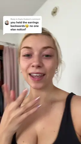 Replying to @Kayla Hudson heres the earrings! lol sorry! #fyp #haul 