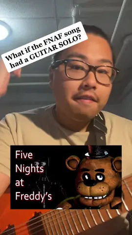 What if the FNAF song had a GUITAR SOLO? I just don’t get it… #fyp #fnaf #fnafmemes #guitartok #vgm 