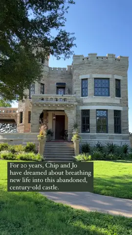 #ChipGaines and @Joanna Gaines are opening the doors to their biggest #fixerupper yet—a century-old #castle in #WacoTexas! Watch #FixerUpperTheCastle Friday, October 14 at 9/8c on 📺 or stream it on @discovery+ and @hbomax. #MagnoliaNetwork 
