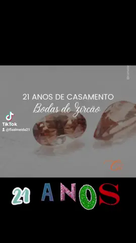 21 anos de casado