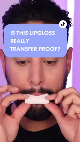 #UnlimitedHPInk Ok it’s true. It doesn’t transfer @hauslabs #hauslabs #hauslabsliplacquer #makeup #mua #robertwelsh