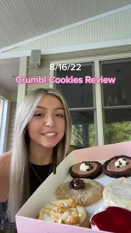 Why is the last one always the best one?? #crumblreviews #crumblcookies #ReTokforNature @Crumbl Cookies 