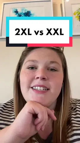 2XL and XXL are not the same! Lets discuss… #sizingproblems #plussizes #plussizestyle #extendedsizes 