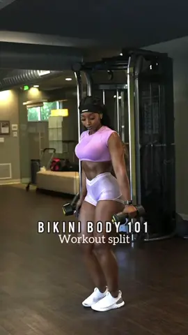 Workout with me! NEW Bikini program on my APP 📲 #fyp #foryoupage #gymmotivation #heatedbeyonce