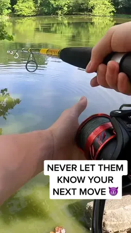 The fish never saw it coming… #thefishermeng #fishing #fishingtok #fishingtiktok #fishingtrend #neverletthemknowyournextmove #confusetheenemy #😈