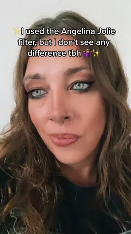 ✨ best one ever 😩✨ #ithinkivejustmadeahashtag #fyp #fypシ #fypage #angelinajolie #angelinamakeup #besttiktokfilter 