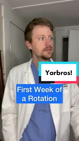 The vibe is a bit different at the beginning of a rotation compared to the end.