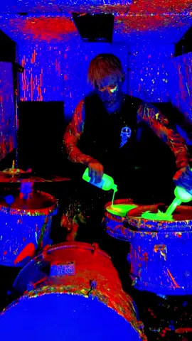 Someone told me this would be a good idea🥴🥴 #paint #drums #foryou 