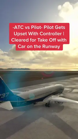 Pilot Gets Upset with Tower Controller #microsoftflightsimulator2020 #aviation #avgeek #fyp